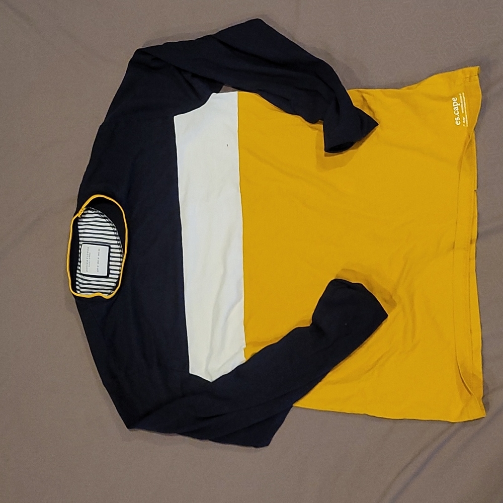 Denim and flower Ricky Singh men's long sleeve